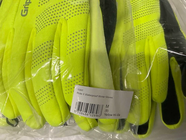 Partij gripgrab 1091 ride 2 waterproof winter gloves (14x) - afbeelding 9 van  9