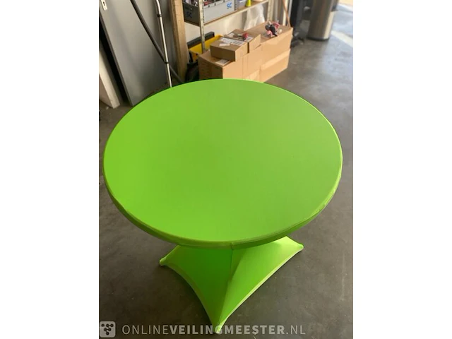 Partij groene statafelhoes incl. topper, groen - afbeelding 1 van  3