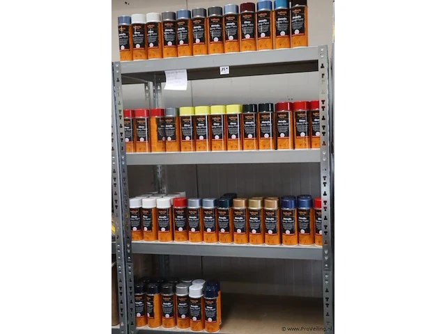 Partij halfords spray paint - 75 bussen á 400ml - afbeelding 1 van  9
