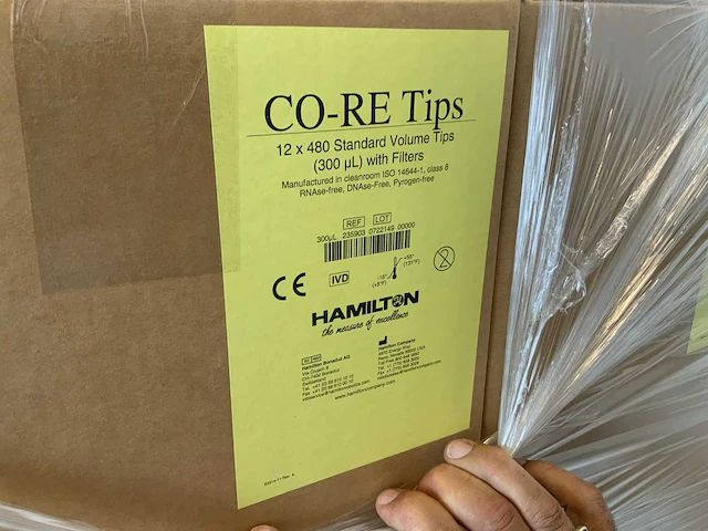 Partij hamilton co-re tips 300ul (16x) - afbeelding 3 van  7