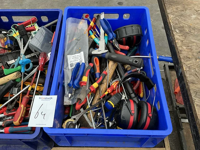 Partij hand -en hulpgereedschappen - afbeelding 2 van  4