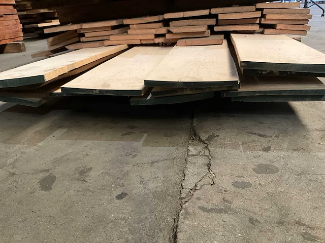Partij hardhouten planken 13mm diverse formaten (65x) - afbeelding 3 van  5
