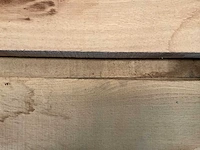 Partij hardhouten planken 52,5x10x2,8cm (270x) - afbeelding 2 van  3
