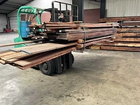 Partij hardhouten tuinplanken - afbeelding 4 van  6