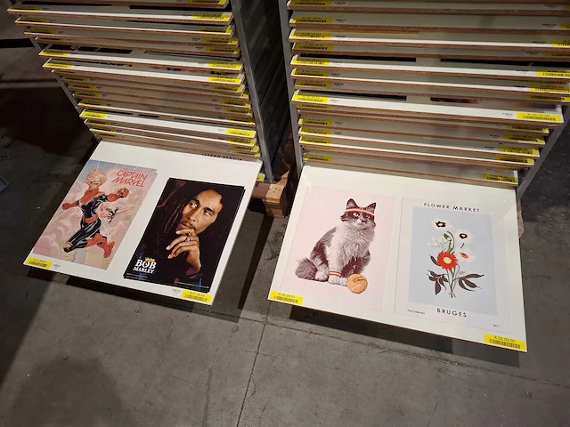 Partij high quality (art) prints, 1.000 + stuks - afbeelding 5 van  19
