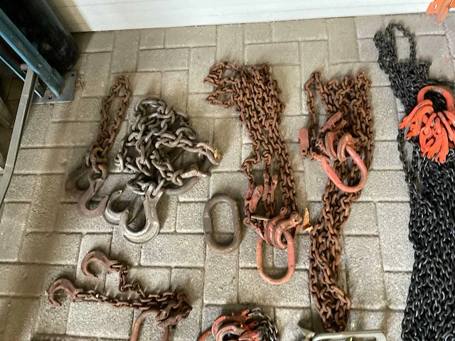 Partij hijskettingen en valbeveiliging - afbeelding 3 van  5