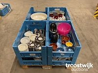 Partij horeca benodigdheden