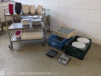 Partij horeca benodigdheden - afbeelding 1 van  17