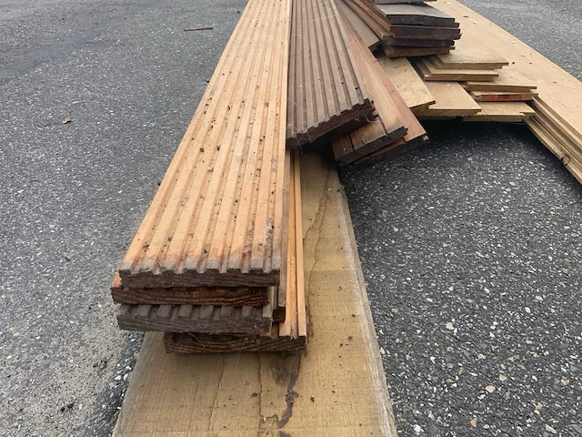 Partij hout eiken en douglas (circa 1 m³) - afbeelding 6 van  6