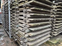Partij hout geïmpregneerde vloerdelen (ca. 200m2) - afbeelding 1 van  3