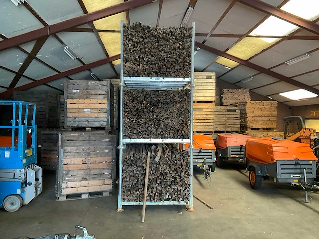 Partij hout. haardhout (3x) - afbeelding 1 van  3