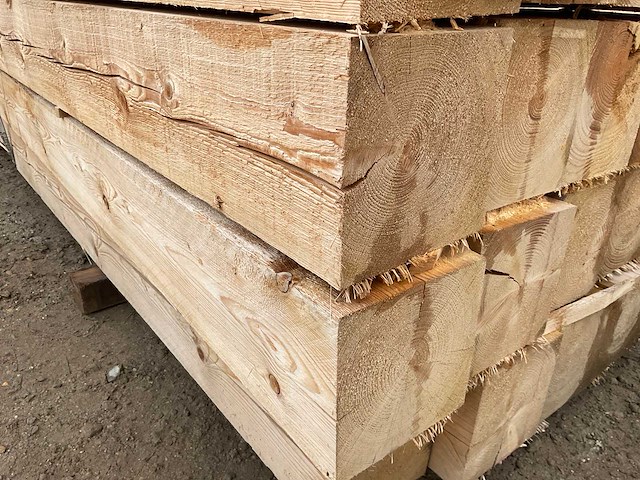 Partij houten balken - afbeelding 5 van  6