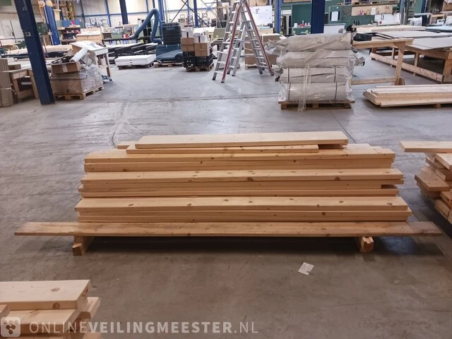 Partij houten balken - afbeelding 3 van  4