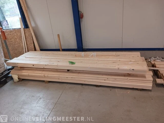 Partij houten balken - afbeelding 3 van  5