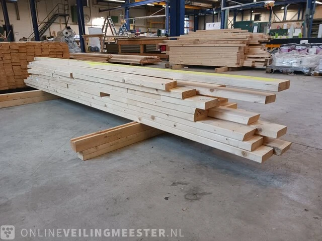 Partij houten balken - afbeelding 2 van  5