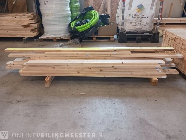 Partij houten balken - afbeelding 3 van  5