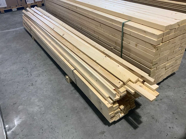 Partij houten latten 3 meter - afbeelding 4 van  4