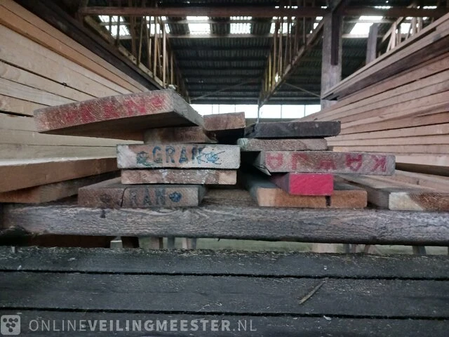 Partij houten planken - afbeelding 2 van  10