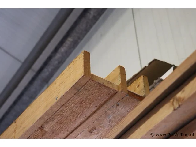 Partij houten planken/balken, diverse afmetingen - afbeelding 5 van  5