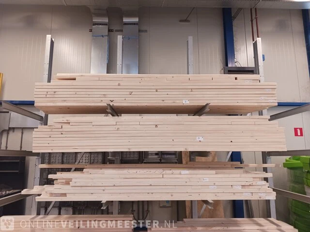 Partij houten regels en planken - afbeelding 3 van  6