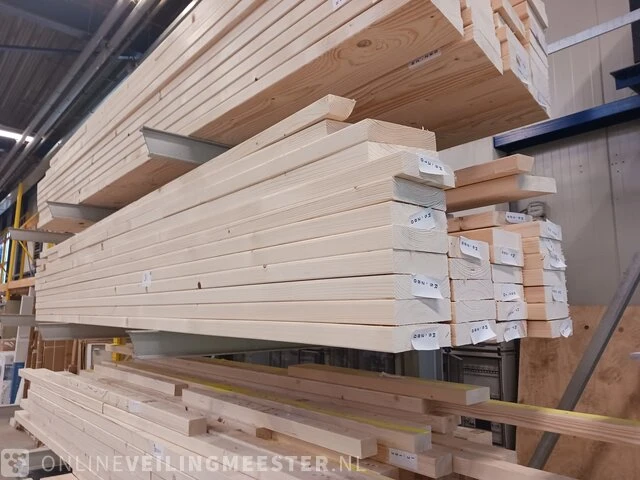 Partij houten regels en planken - afbeelding 5 van  6