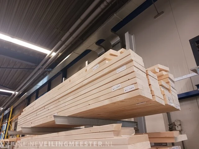 Partij houten regels en planken - afbeelding 6 van  6