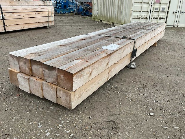 Partij houtenbalken - afbeelding 3 van  6