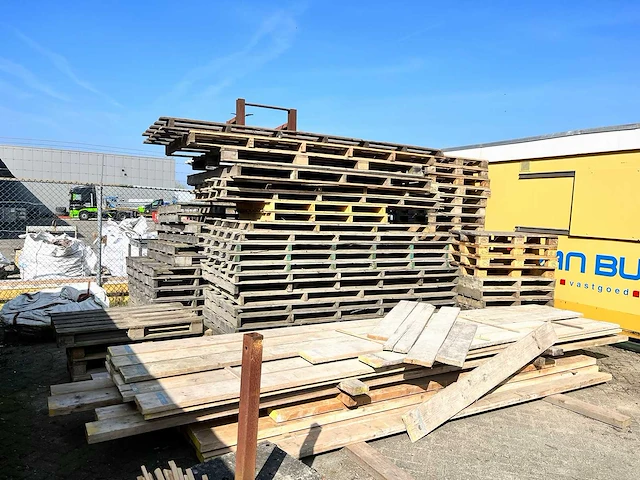 Partij hout/pallets - afbeelding 3 van  7