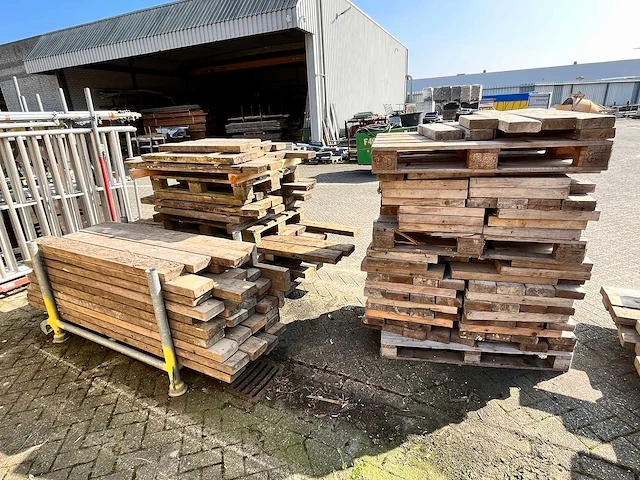 Partij hout/pallets - afbeelding 5 van  7