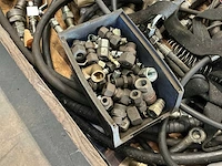 Partij hydraulisch koppelingen en slangen - afbeelding 6 van  11