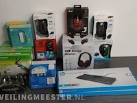 Partij ict onderdelen en randapparatuur tp-link, logilink, microsoft, hp - afbeelding 1 van  13