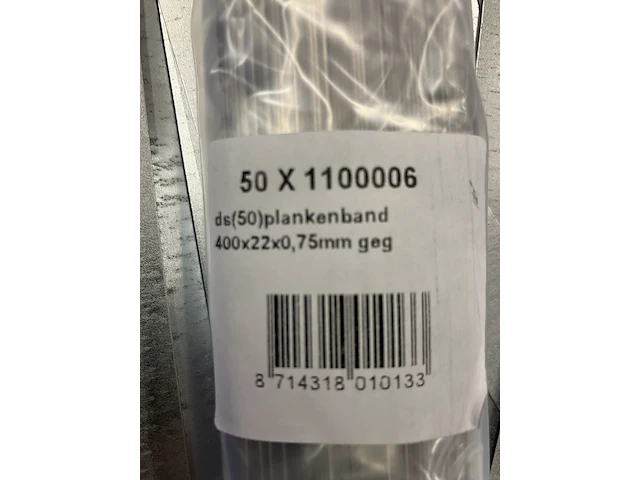 Partij ijzer plankenbandstrip 400x22x0,75 - afbeelding 3 van  3