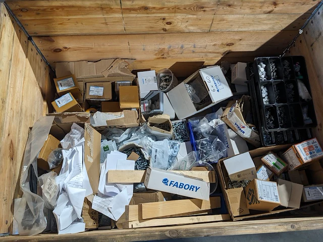 Partij ijzerwaren en bevestigingsmateriaal, o.a. fabory - afbeelding 20 van  27