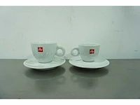 Partij illy koffie kop/schotels circa 1000stuks - afbeelding 1 van  3