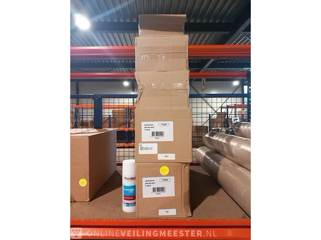 Partij isoleercoating spuitbus plastikote, wit - afbeelding 2 van  4