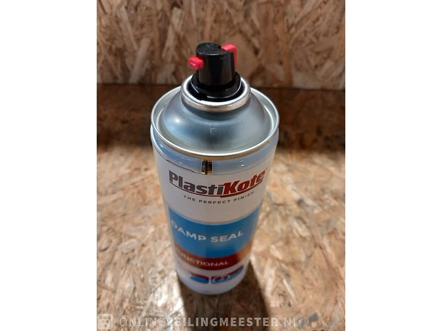 Partij isoleercoating spuitbus plastikote, wit - afbeelding 4 van  6