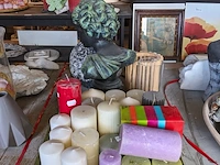 Partij kaarsen + 6x decoratie - afbeelding 1 van  7