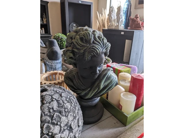 Partij kaarsen + 6x decoratie - afbeelding 4 van  7