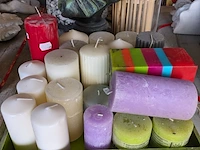 Partij kaarsen + 6x decoratie - afbeelding 7 van  7