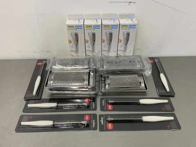 Partij kaasraspen en schaven - afbeelding 1 van  4
