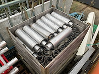 Partij kachel/schoorsteen pijpen ( rvs) - afbeelding 1 van  6