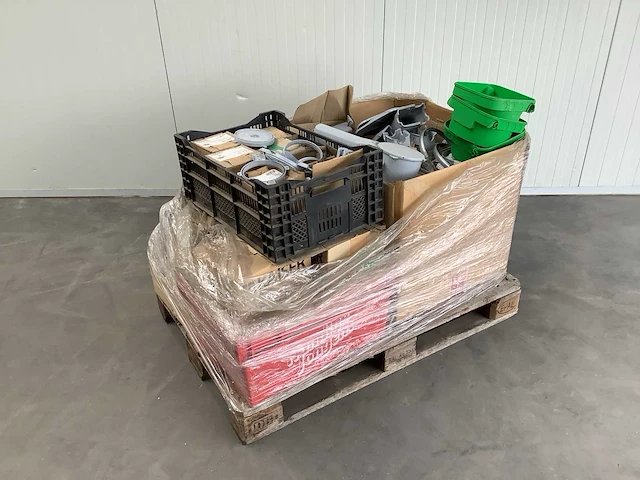 Partij kaiser installatiemateriaal/inbouwdozen t.b.v. spots - afbeelding 1 van  4