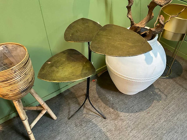 Partij kamerplanten en kunstbloemen - afbeelding 2 van  6