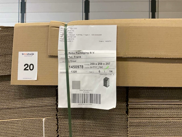 Partij kartonnen dozen - afbeelding 4 van  5
