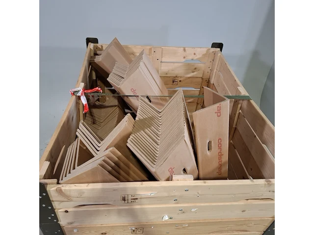 Partij kartonnen hoekprofielen, cordstrap - afbeelding 6 van  8