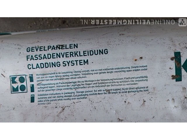 Partij keralit gevelpanelen o.a. nightblack pure mat - afbeelding 7 van  7