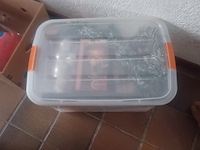 Partij kers spullen in afsluitbare bak . - afbeelding 5 van  9