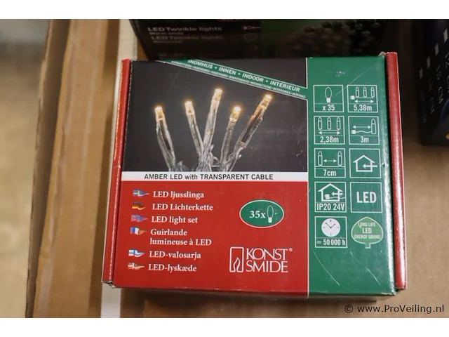 Partij (kerst) verlichting, diverse soorten - afbeelding 6 van  11