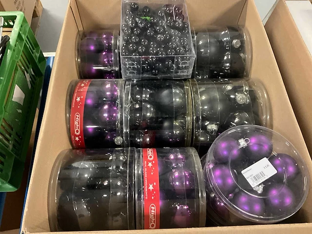 Partij kerstballen - afbeelding 3 van  7