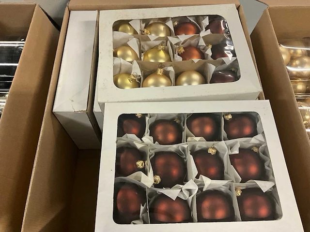 Partij kerstballen - afbeelding 4 van  7